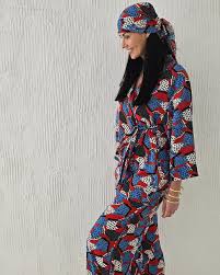 A colorful suit