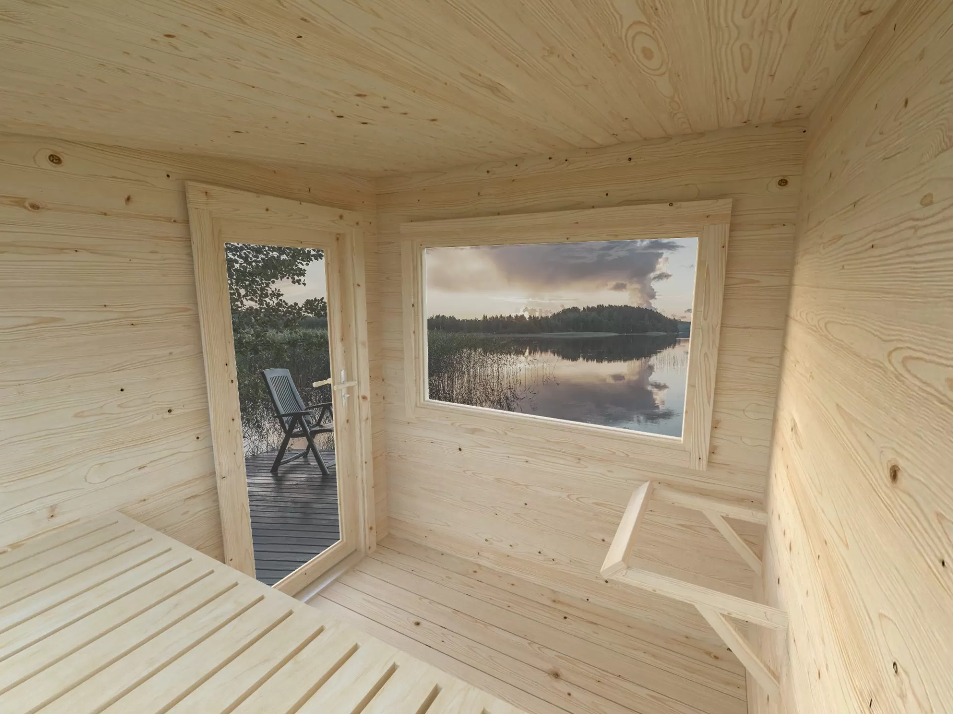 A nice sauna near Alūksne, 2.5 hours from Riga
